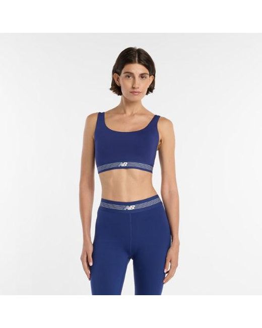 New Balance Blue Ac Train Bra