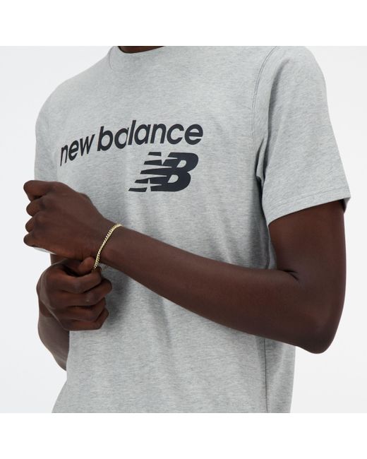 New Balance Sport essentials graphic t-shirt 4 in grau in White für Herren