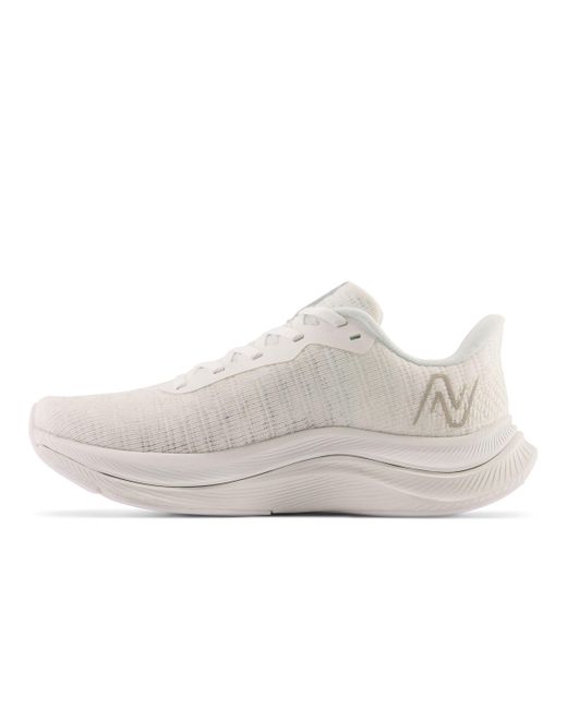 New Balance Fuelcell Propel V4 In White/grey Synthetic