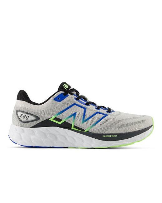 New Balance Blue Fresh Foam 680 V8 for men