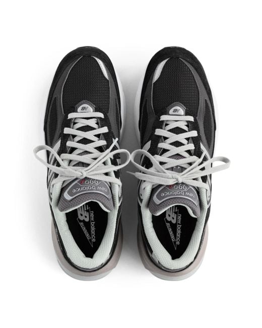 New Balance Black Performance-inspirierte schwarze Sneakers