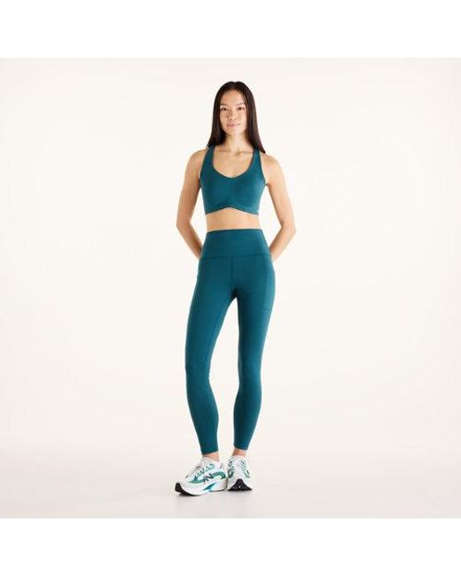 New Balance Blue Rc Pocket Legging 25"
