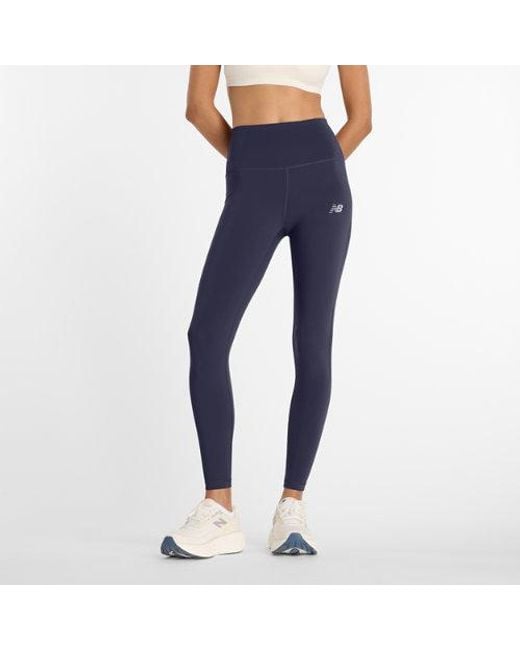New Balance Blue Rc Legging 25"