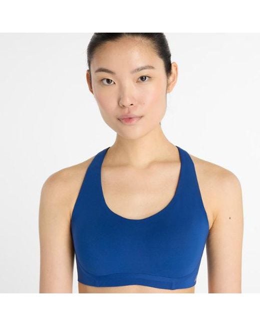 New Balance Blue Damen Nb Rc Bra