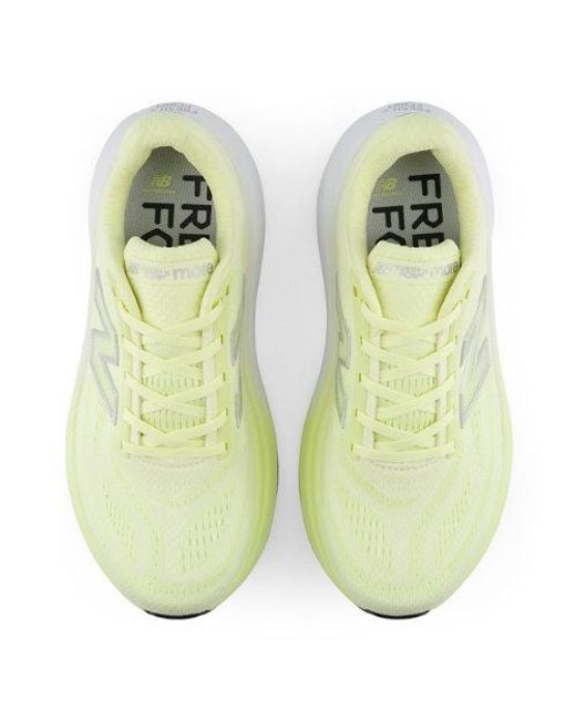 New Balance White Fresh Foam X More V6