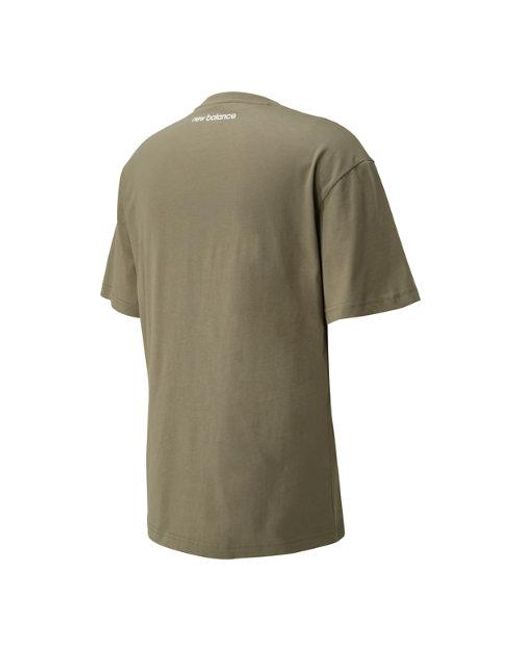 Unisexe Boston T-Shirt En, Cotton, Taille New Balance en coloris Green