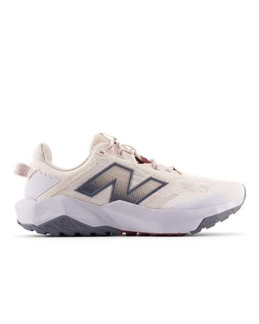 New Balance White Dynasoft Nitrel V6 Hiking Shoes