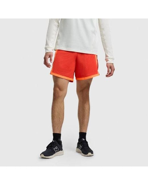 New Balance Red Klutch Tricot Short for men