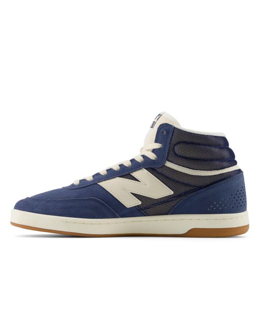 New Balance Nb Numeric 440 High V2 In Blue/beige Suede/mesh for men