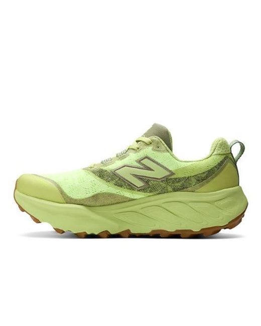New Balance Green Fresh Foam X Hierro V9 Hiking Shoes for men