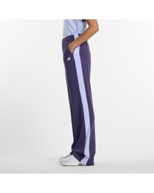 New Balance Purple Interlock Pant