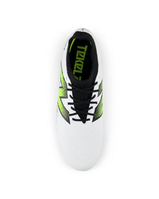 Tekela Magique Fg V4+ En, Talla New Balance de color Green