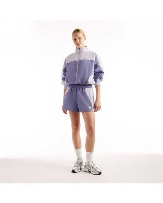 New Balance Blue Trackside Woven Short