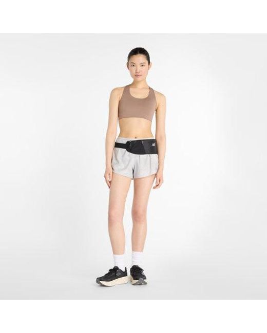 New Balance Nb Define Train Bra in het White