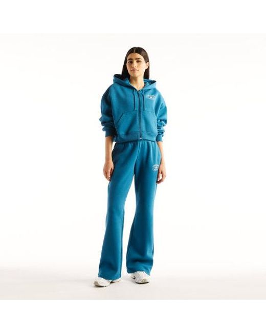 New Balance Blue Trackside Fleece Full Zip