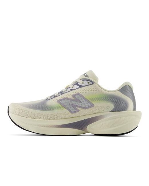New Balance White Ellipse Running Shoes