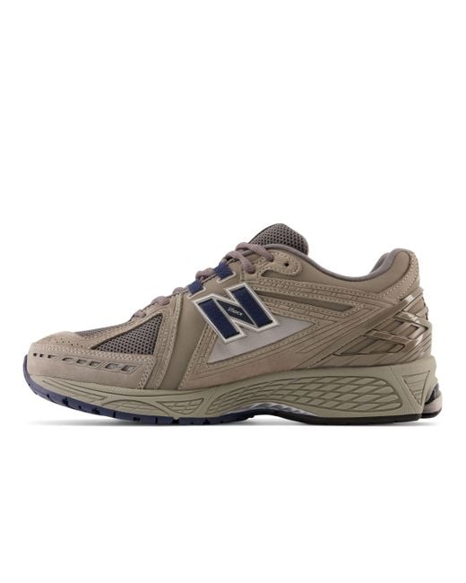 New Balance Gray 1906r In Grey/blue Leather for men