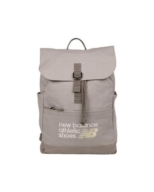 Canvas Backpack En, Poliéster, Talla New Balance de color Gray