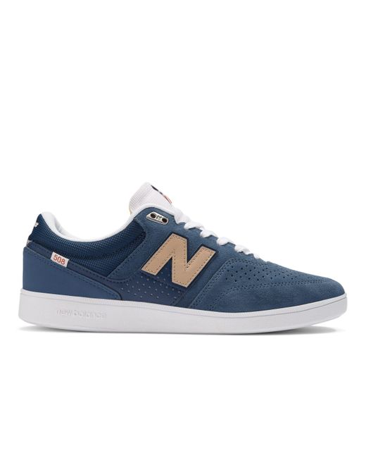 New Balance Blue Nb Numeric Brandon Westgate 508 Skateboarding Shoes
