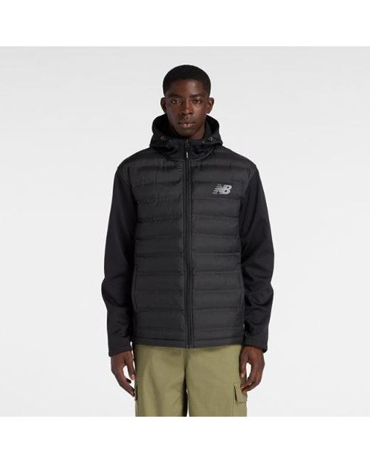 New Balance Black Softshell Jacket for men