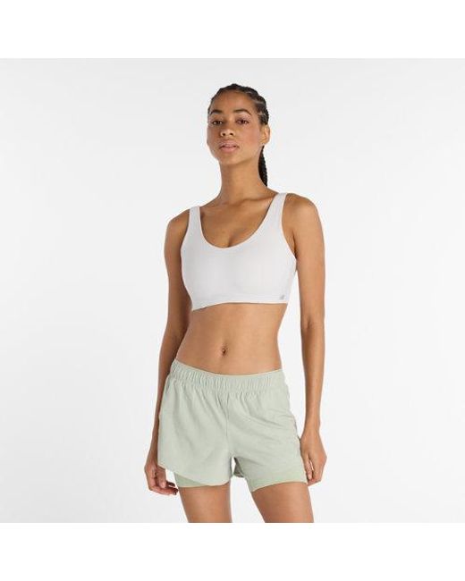 New Balance Gray Damen Nb Rc Bra