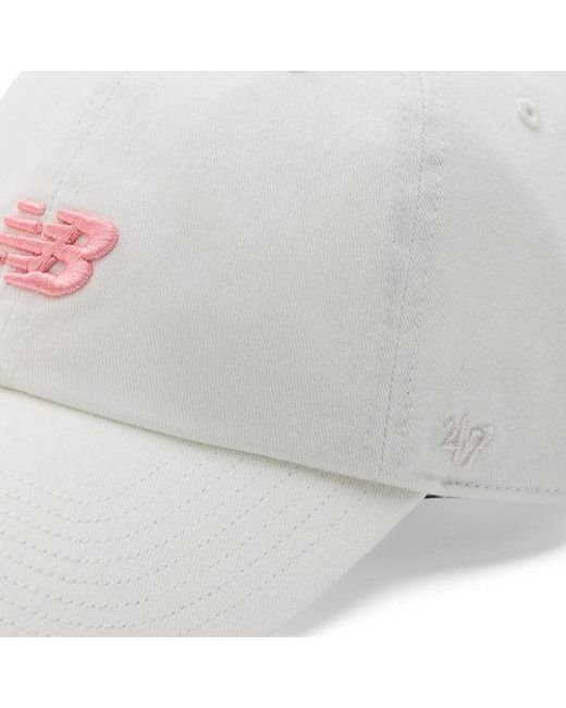 New Balance White '47 Clean Up Hat