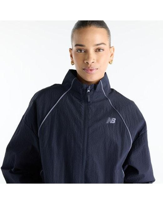 New Balance Blue Sport Legacy Jacket