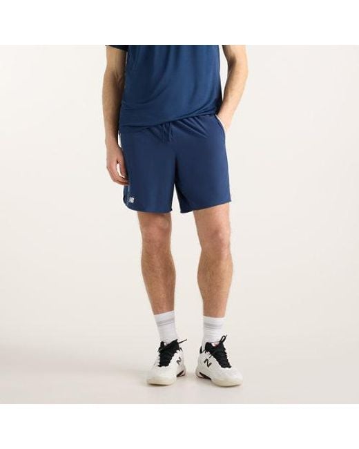 New Balance Blue Tournament Short for men