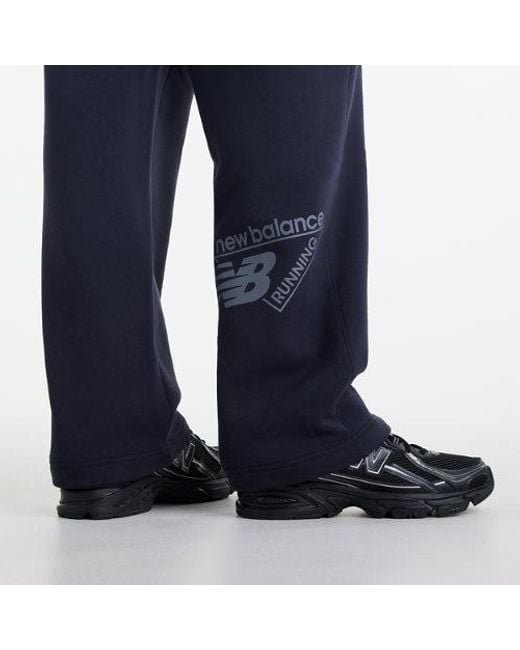 New Balance Blue Athletics Crafted Fleece Pant for men