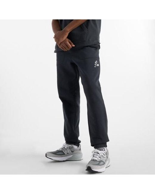 New Balance Black Shohei Signature Fleece Pant for men