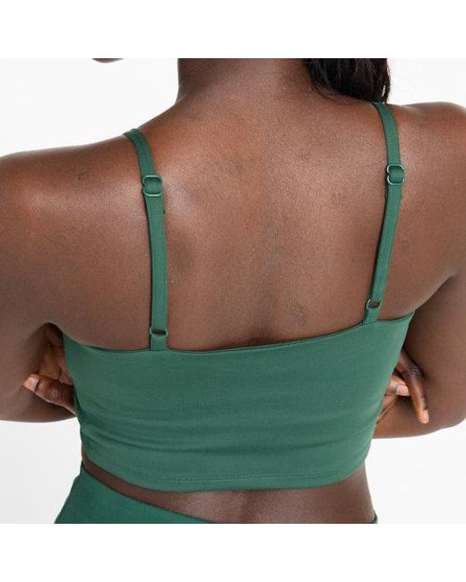 New Balance Green Nb Harmony Light Support Sports Bra