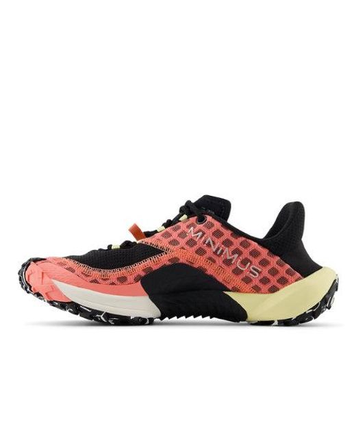 Mujer Minimus Trail En, Textil, Talla New Balance de color Red