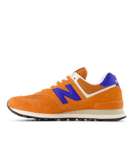 New Balance Blue 574 Sneakers