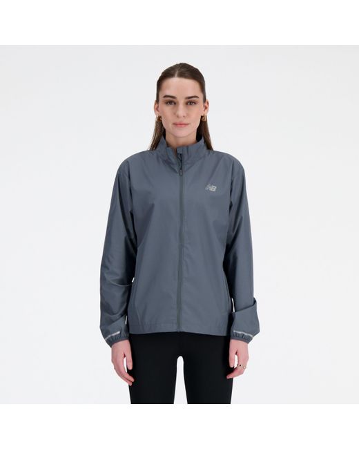New Balance Blue Sport Essentials Reflective Jacket