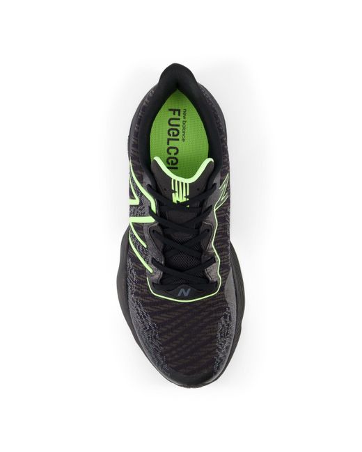New Balance Fuelcell Shift Tr V2 In Black/green Textile for men