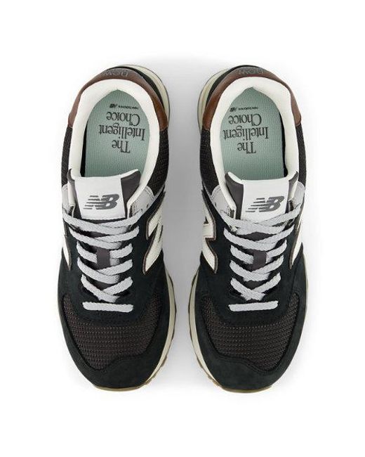 New Balance Black 574 Sneakers