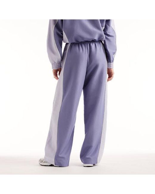 New Balance Blue Trackside Woven Pant