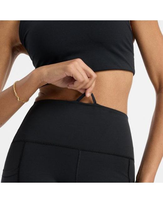 New Balance Black Rc Pocket Legging 25"