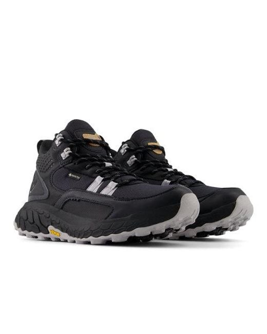 New Balance Black Fresh Foam X Hierro Mid Gore-Tex