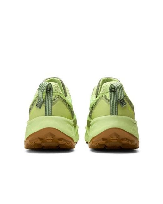 New Balance Green Fresh Foam X Hierro V9 Hiking Shoes for men