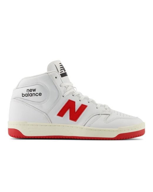 New Balance Gray Nb Numeric 480 High Skateboarding Shoes