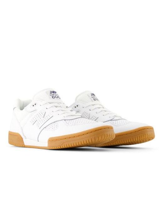 New Balance White Nb Numeric Tom Knox 600 Skateboarding Shoes