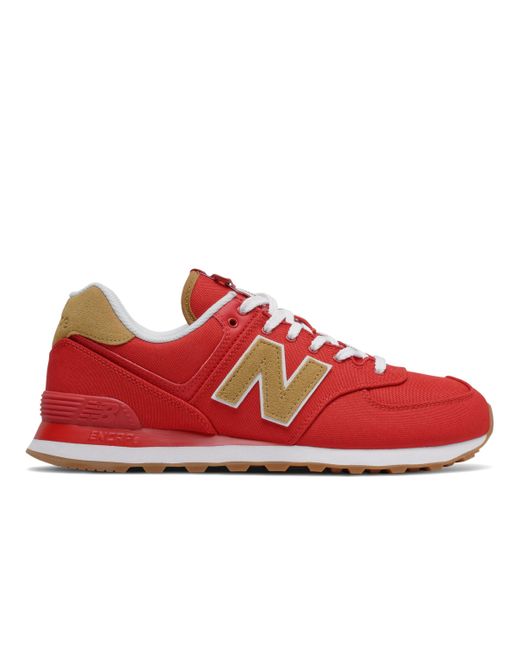 New Balance 574v2 in Red/Brown (Red) for Men - Lyst