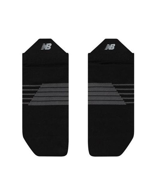New Balance Black Pro Run Tab Socks 1 Pair