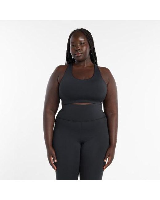 New Balance Black Nb Define Train Bra