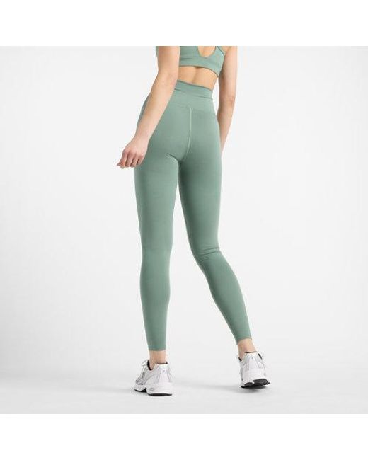 New Balance Green Nb Harmony High Rise Legging 27"