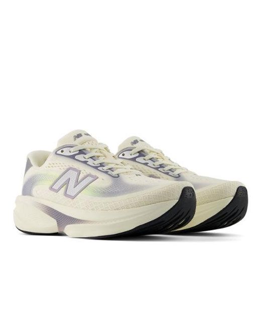 New Balance White Ellipse Running Shoes
