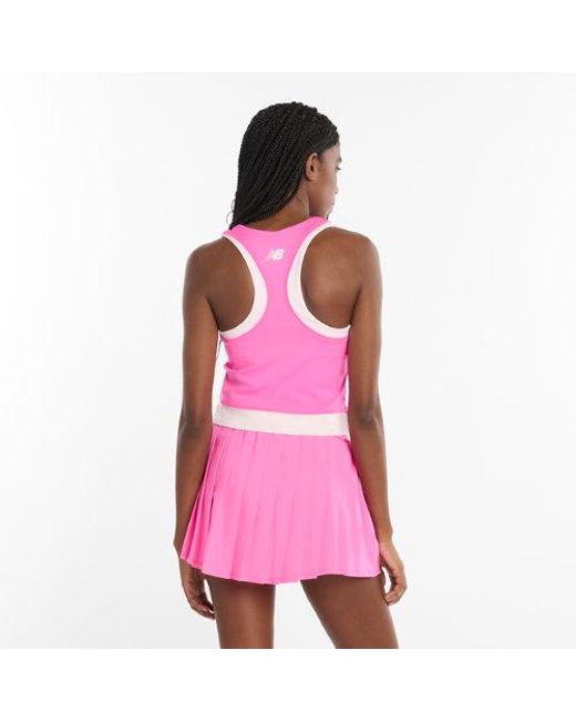 New Balance Pink Tournament Novelty Tank