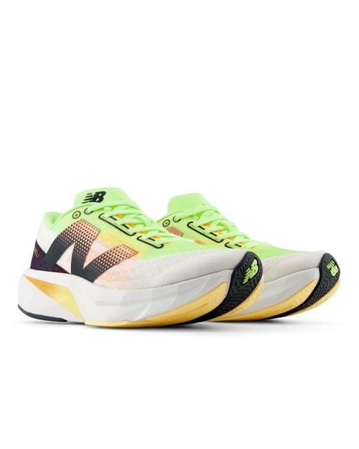 New Balance Green Fuelcell Rebel V4 In Synthetic for men