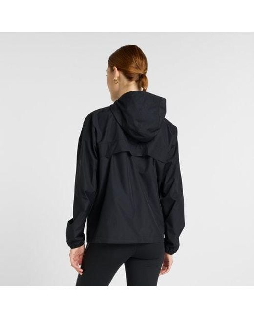 New Balance Black Hooded Jacket